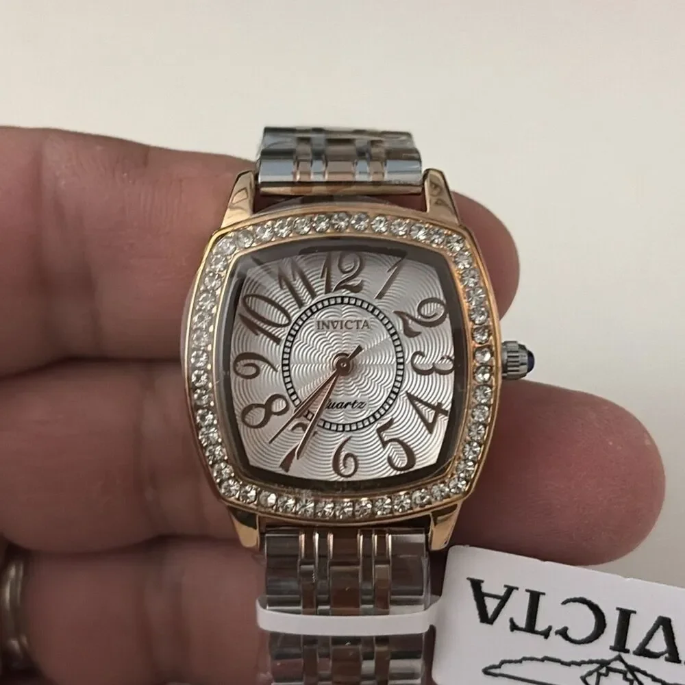 Invicta Wildflower Women's Watch - 31mm Rose Gold W/ White Dial 69354